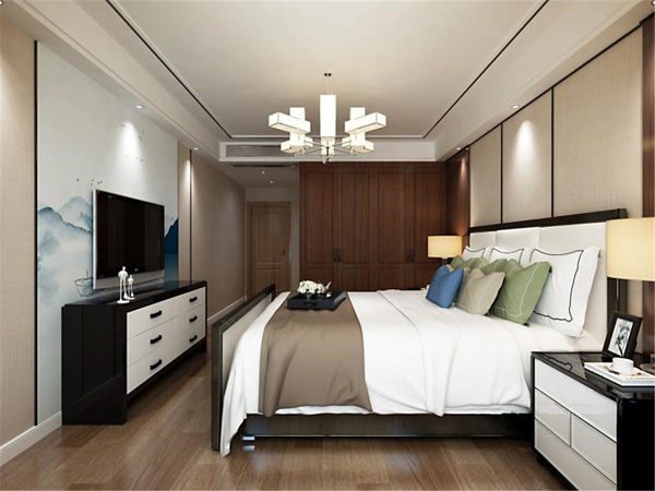 鹤壁新中式家装风格效果图